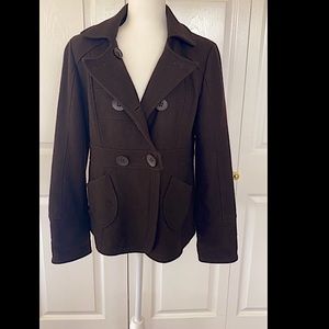 H2J Dark Brown Wool Jacket